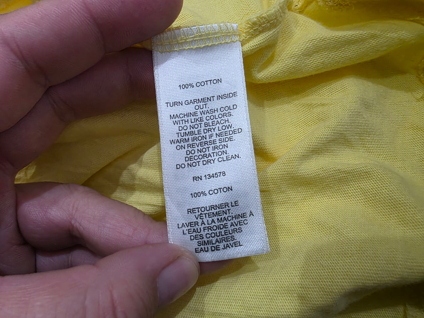 Playera Vineyard Vines 3xb Amarillo