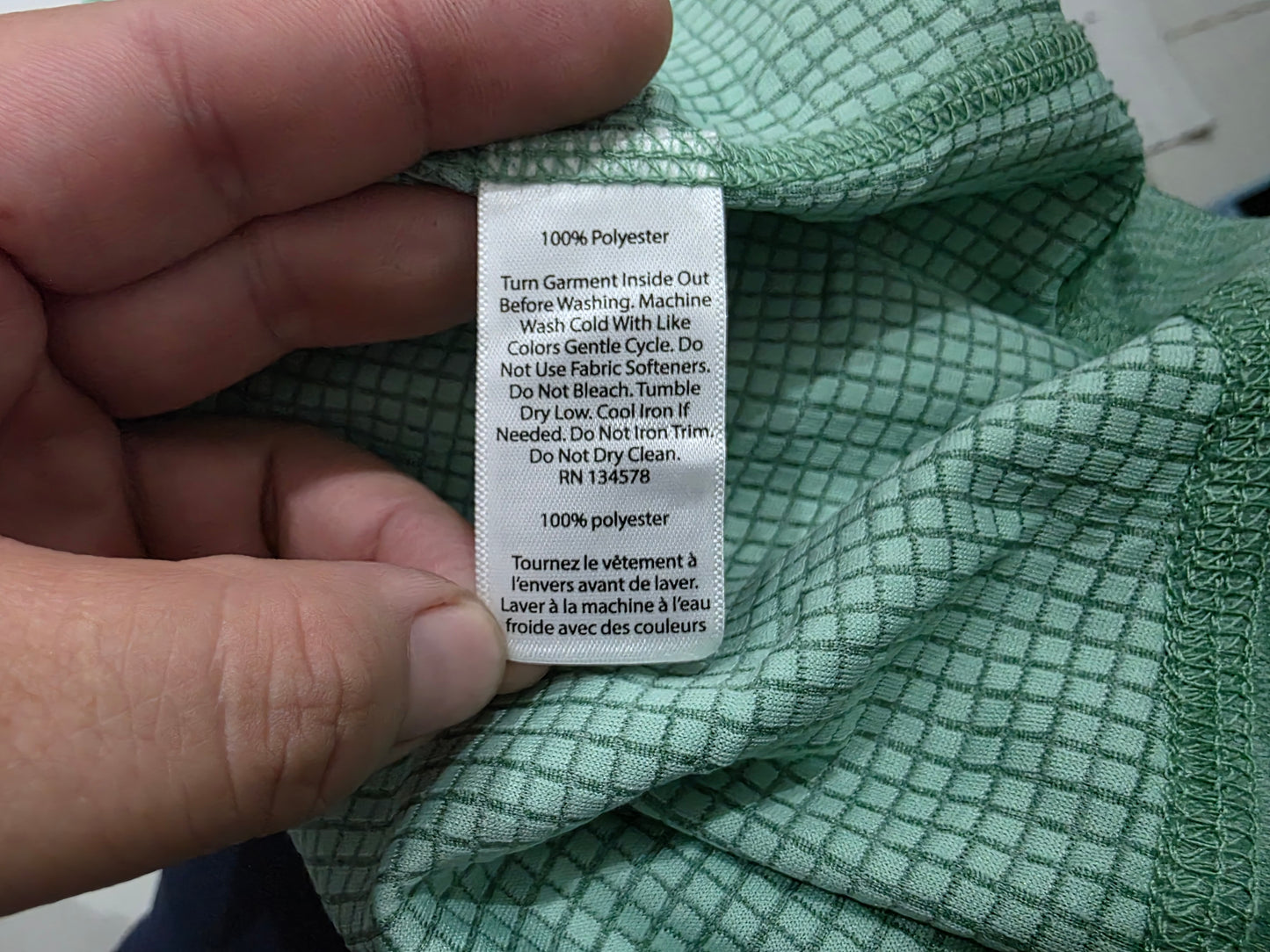 Sudadera Delgada Vineyard Vines Chica S Verde