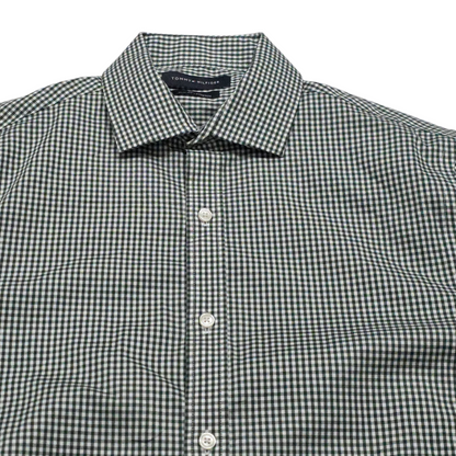 Camisa Tommy Hilfiger Mediana M Cuadro Verde