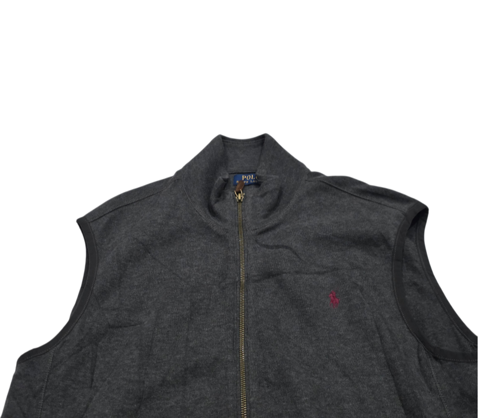 Chaleco Ralph Lauren Grande L Gris