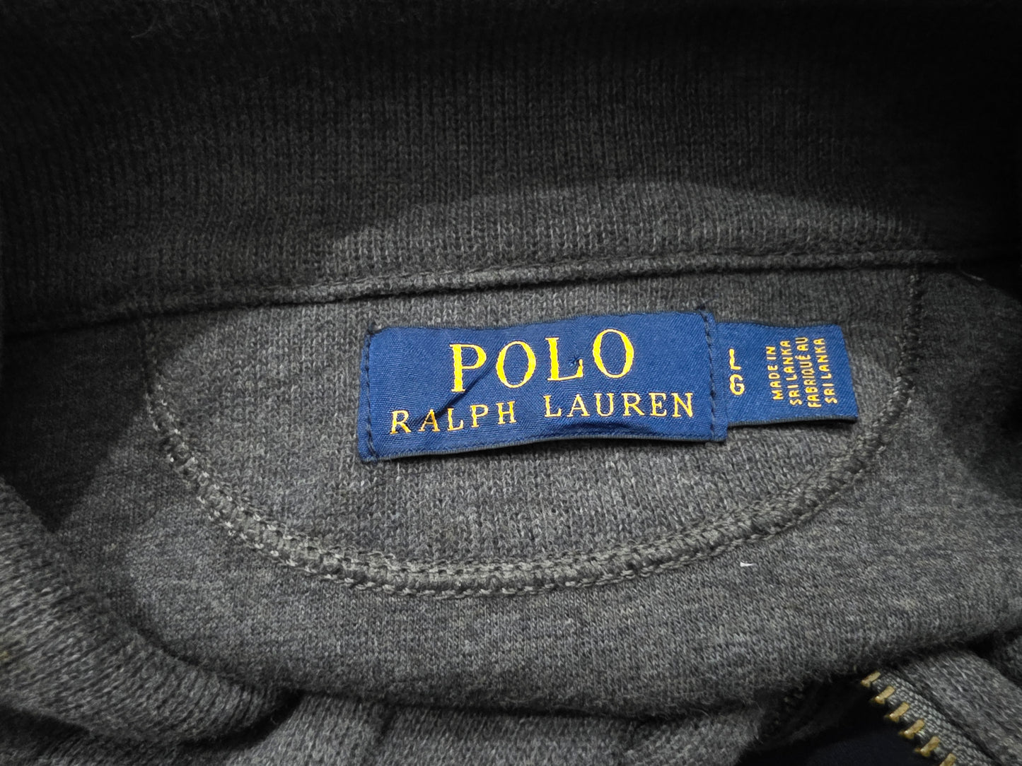 Chaleco Ralph Lauren Grande L Gris