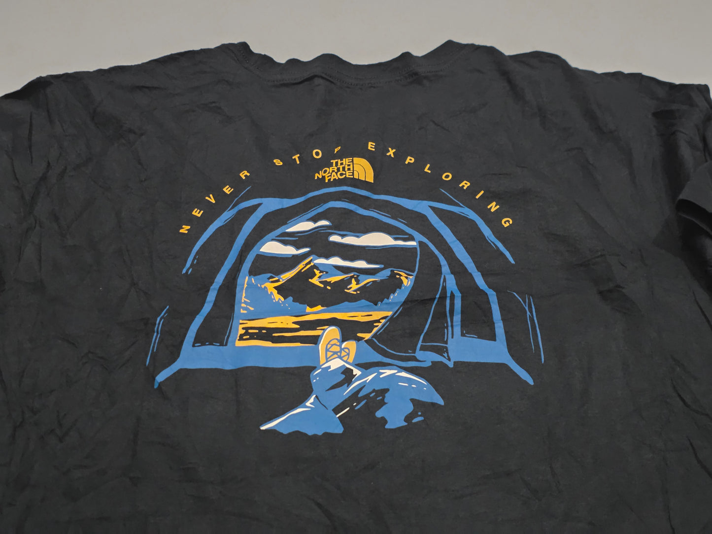 Playera The North Face Xgrande Xl Negro