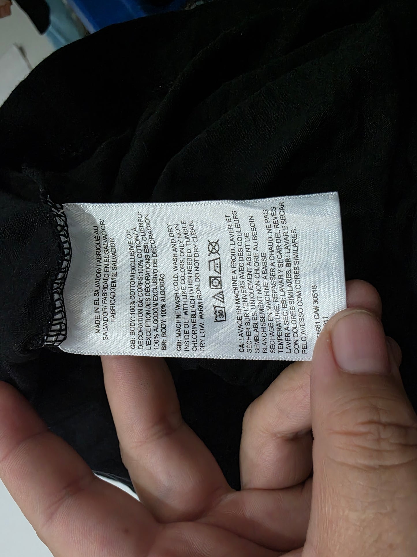 Playera The North Face Xgrande Xl Negro