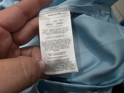 Playera Columbia 2xl Azul Claro Manga Larga