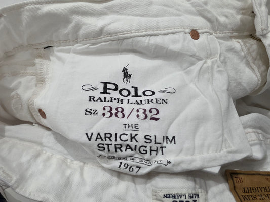 Pantalon Ralph Lauren 38X32 blanco