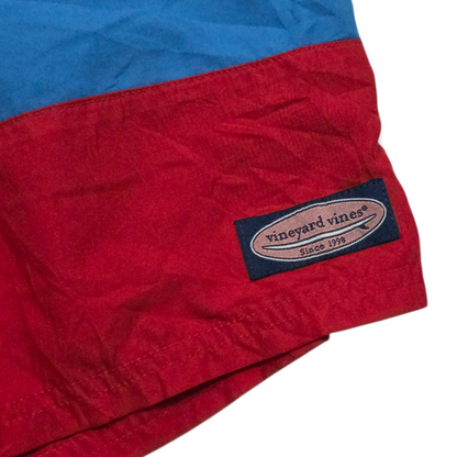 Bermuda Vineyard Vines Xchico Xs Azul Y Rojo