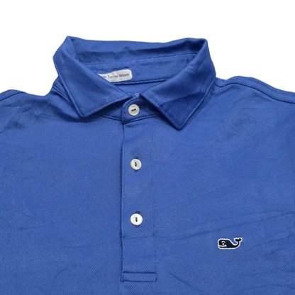 Playera Polo Vineyard Vines Performance Xchico Xs Azul