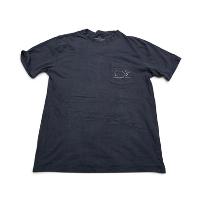 Playera Vineyard Vines Xchico Xs Azul Deslavado