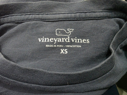 Playera Vineyard Vines Xchico Xs Azul Deslavado
