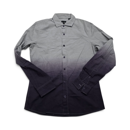 Camisa Armani Exchange Chico S Gris