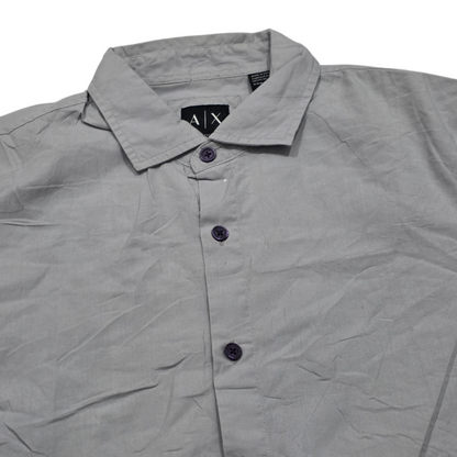 Camisa Armani Exchange Chico S Gris