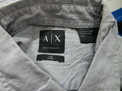 Camisa Armani Exchange Chico S Gris