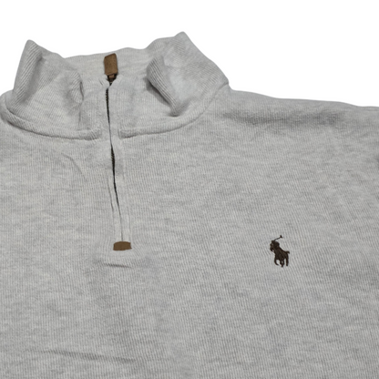 Sueter Ralph Lauren Mediana M Gris Pony Cafe