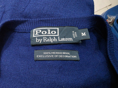 Sueter Ralph Lauren Mediana M Azul Pony Rojo
