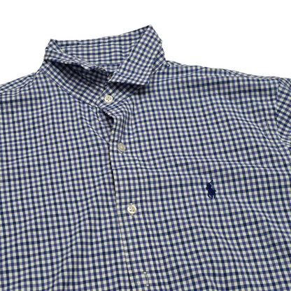 Camisa Ralph Lauren Performance Mediana M Cuadro Azul