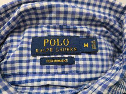 Camisa Ralph Lauren Performance Mediana M Cuadro Azul