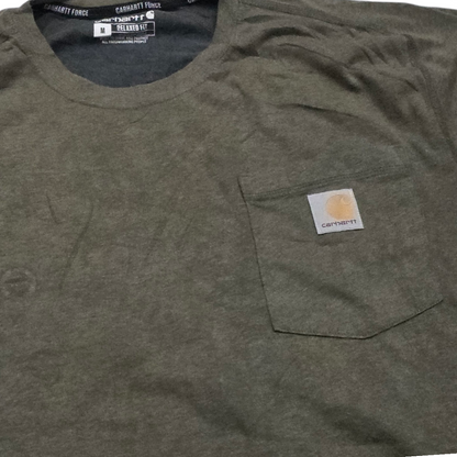 Playera Relaxed Fit Carhartt Mediana M Verde