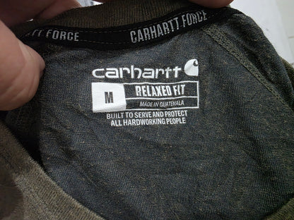 Playera Relaxed Fit Carhartt Mediana M Verde