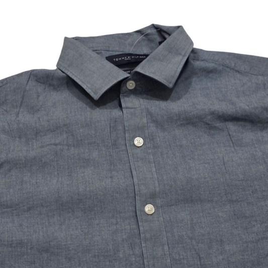 Camisa Tommy Hilfiger Mediana M Azul