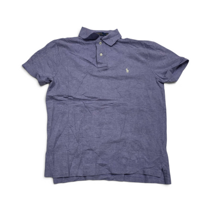Playera Polo Ralph Lauren Mediana M Morada Pony Blanco
