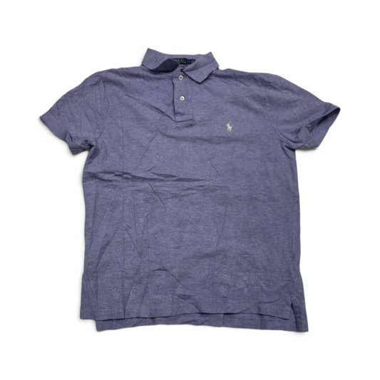 Playera Polo Ralph Lauren Mediana M Morada Pony Blanco