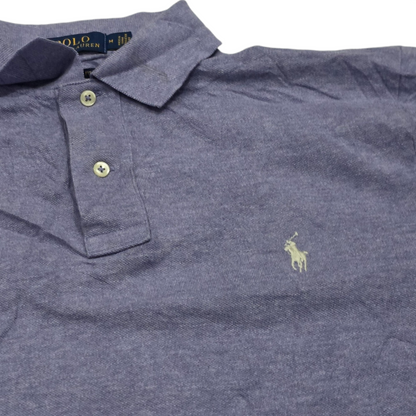 Playera Polo Ralph Lauren Mediana M Morada Pony Blanco