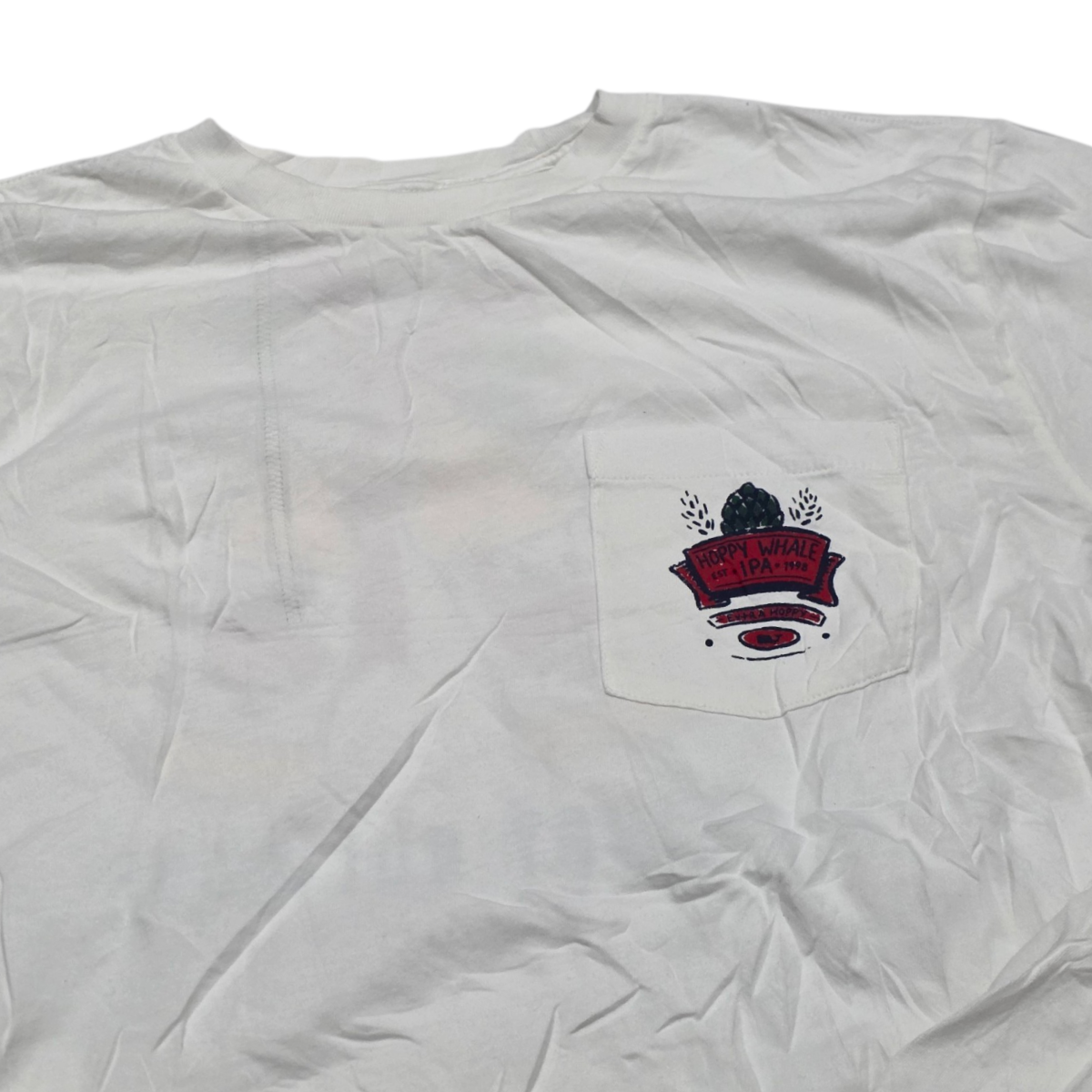 Playera Vineyard Vines Mediana M Blanco Navidad Manga Larga