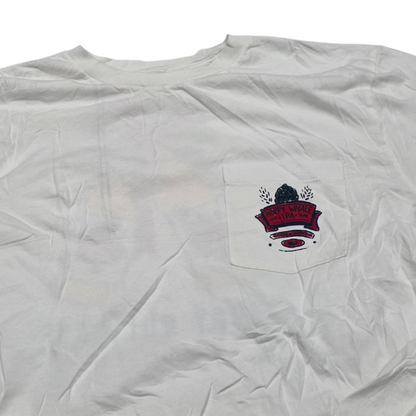Playera Vineyard Vines Mediana M Blanco Navidad Manga Larga