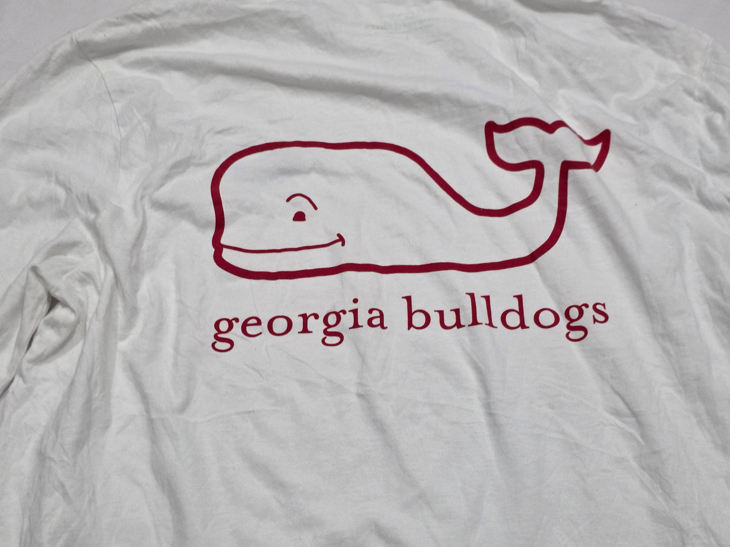 Playera Vineyard Viines Grande L Blanca Georgiabulldogs