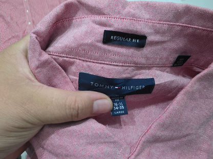 Camisa Tommy Hilfiger Grande L Vino Claro