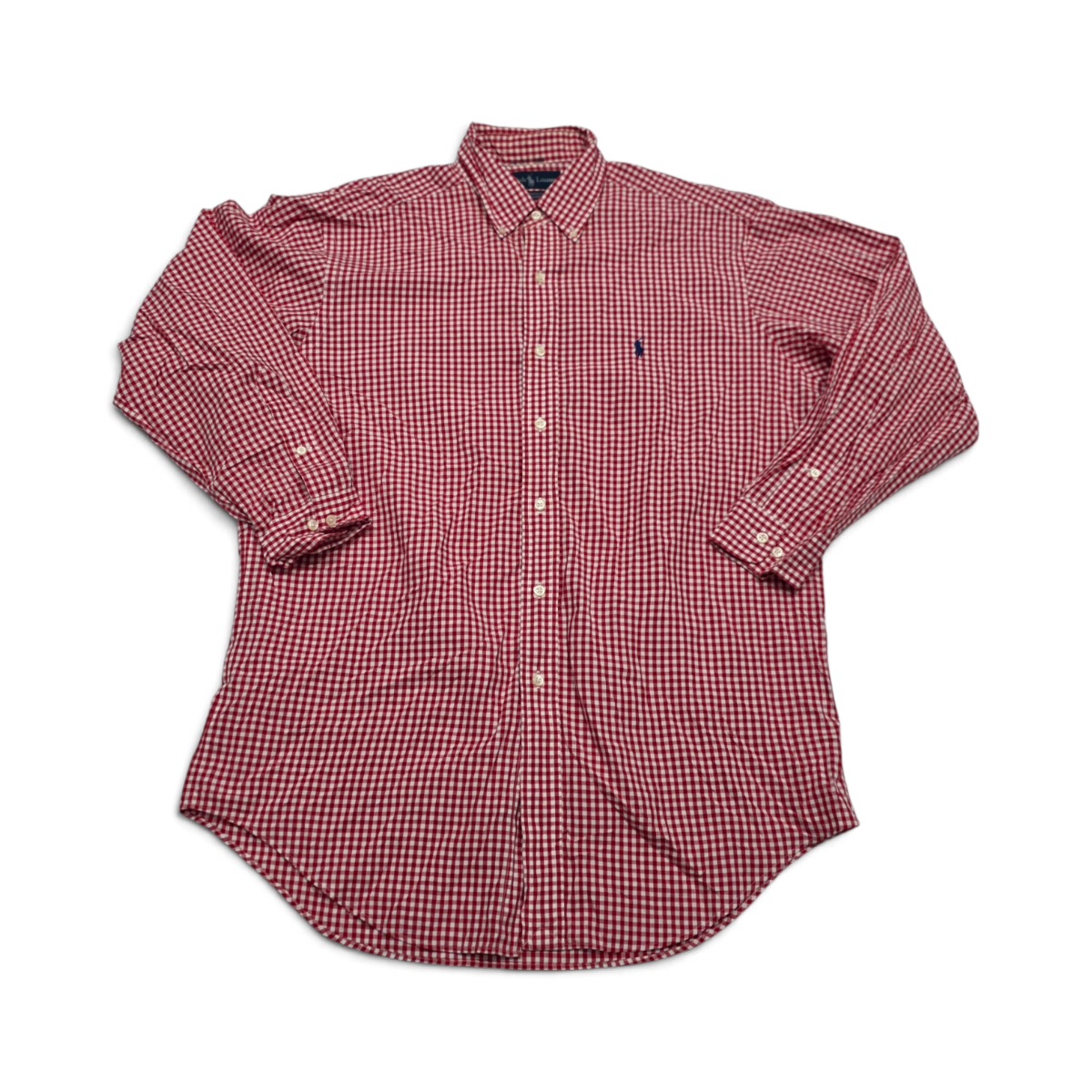Camisa Ralph Lauren Grande L Cuadro Rojo