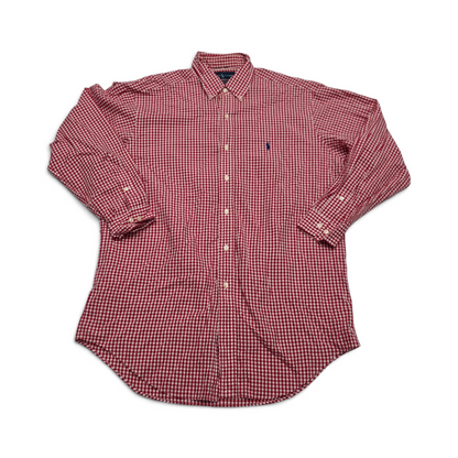 Camisa Ralph Lauren Grande L Cuadro Rojo