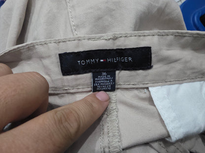 Bermuda Tommy Hilfiger Talla 36 Caqui