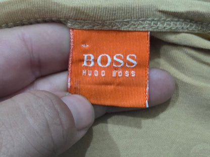 Playera Hugo Boss Grande L Cafe Manga Larga
