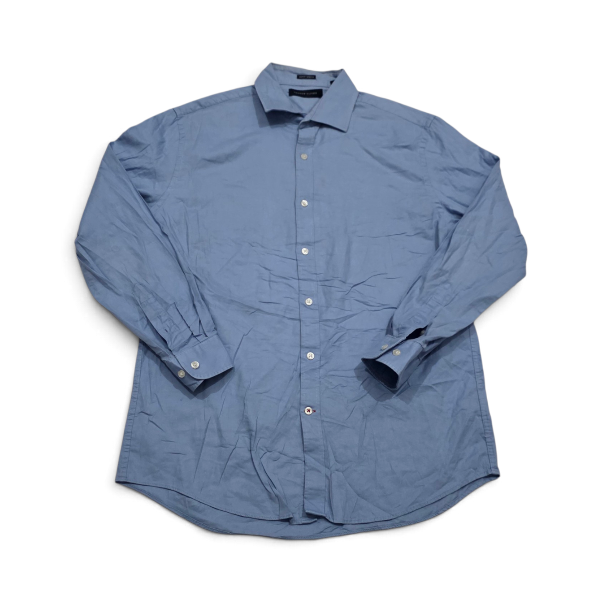 Camisa Tommy Hilfiger Xgrande Xl Azul Re