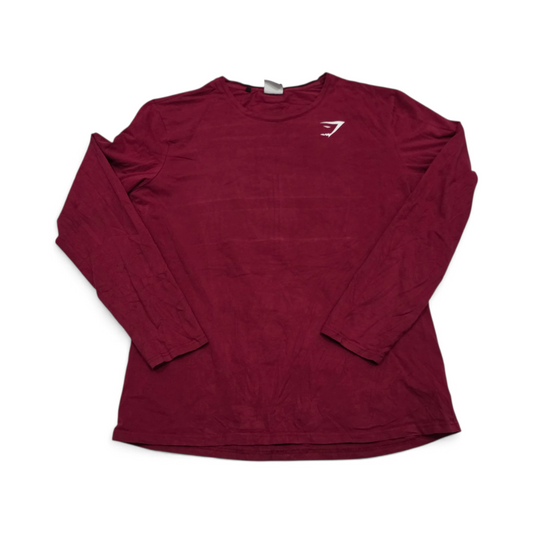 Playera Gymshark Grande L Vino Manga Larga