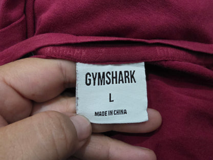 Playera Gymshark Grande L Vino Manga Larga