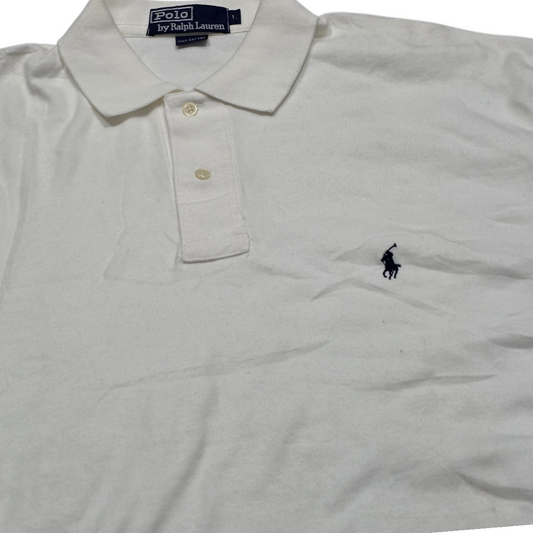 Playera Polo Ralph Lauren Grande L Blanco