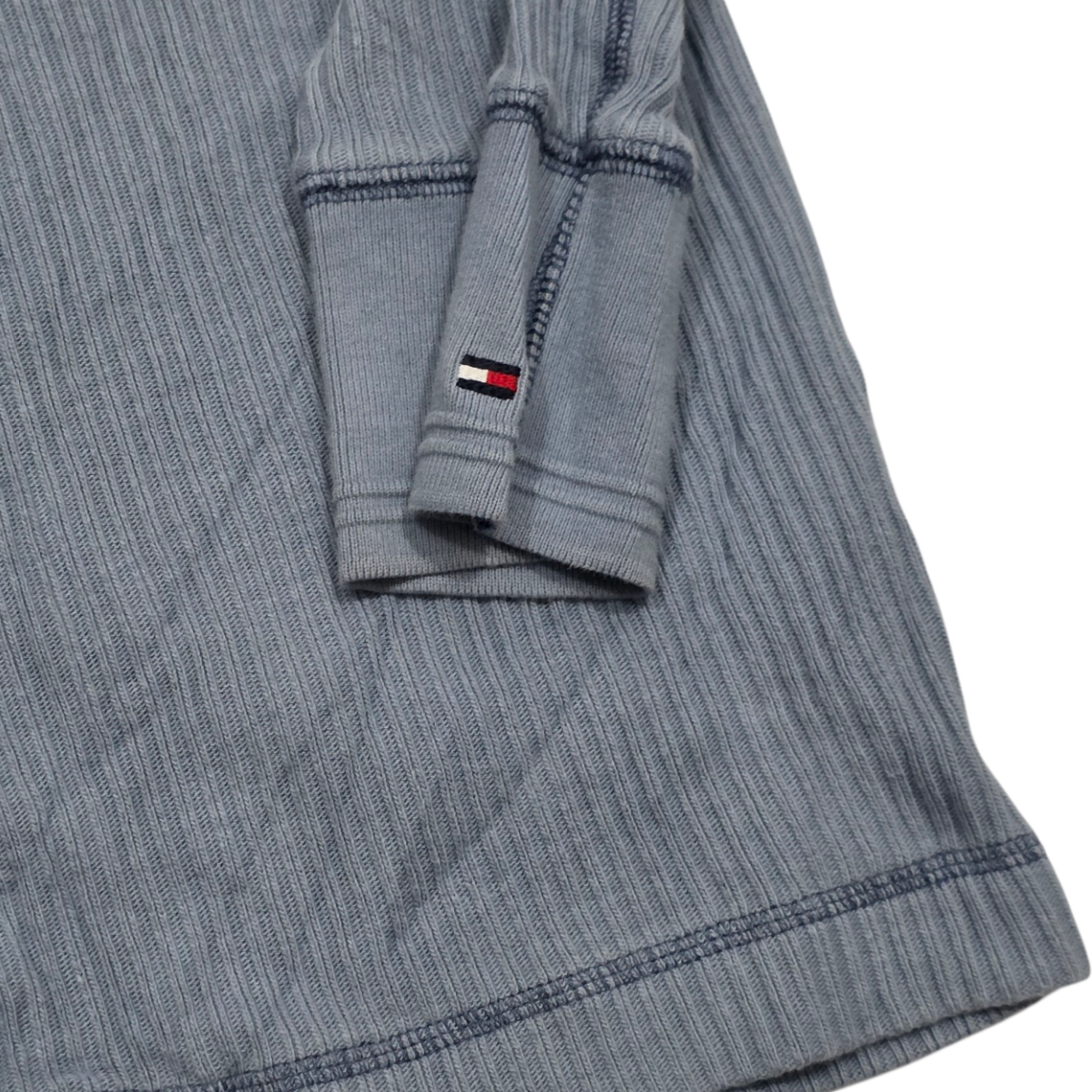 Sueter Tommy Hilfiger Grande L Azul Deslavado