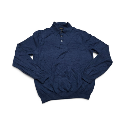 Sueter Cuello Polo Brooks Brothers Grande L Azul