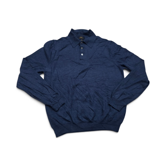 Sueter Cuello Polo Brooks Brothers Grande L Azul