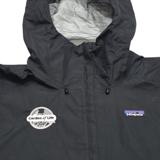 Chamarra Impermeable Patagonia Grande L Negra