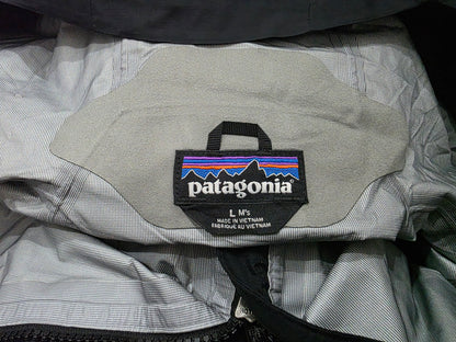 Chamarra Impermeable Patagonia Grande L Negra