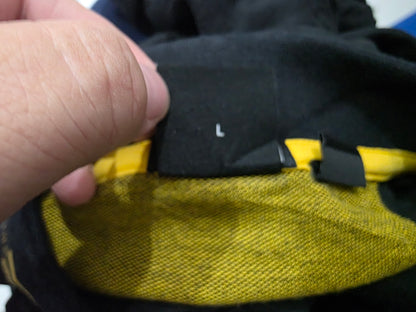 Playera Polo Hugo Boss Grande L Negro Y Amarillo