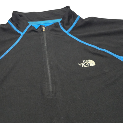 Playera The North Face Xgrande Xl Negro Y Azul Con Cierre