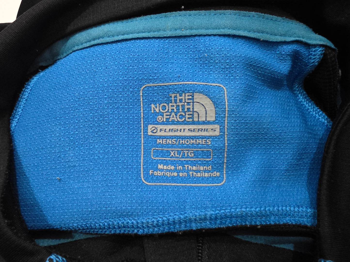 Playera The North Face Xgrande Xl Negro Y Azul Con Cierre