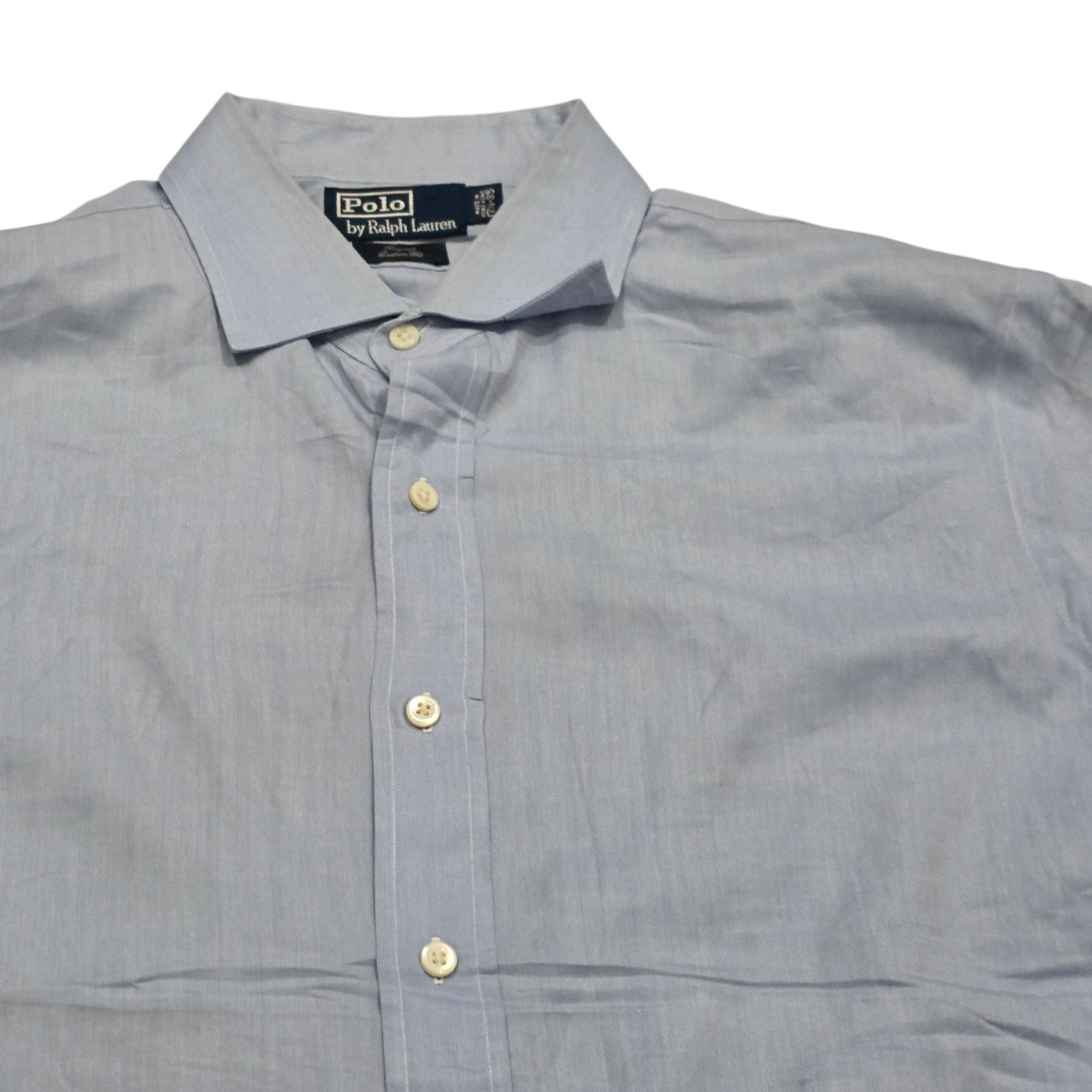 Camisa Ralph Lauren Regent Xgrande Xl Azul Claro