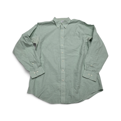 Camisa Brooks Brothers Xgrande Xl Cuedro Verde