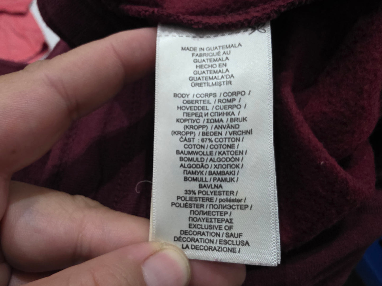 Short Ralph Lauren 2xl Vino Oso