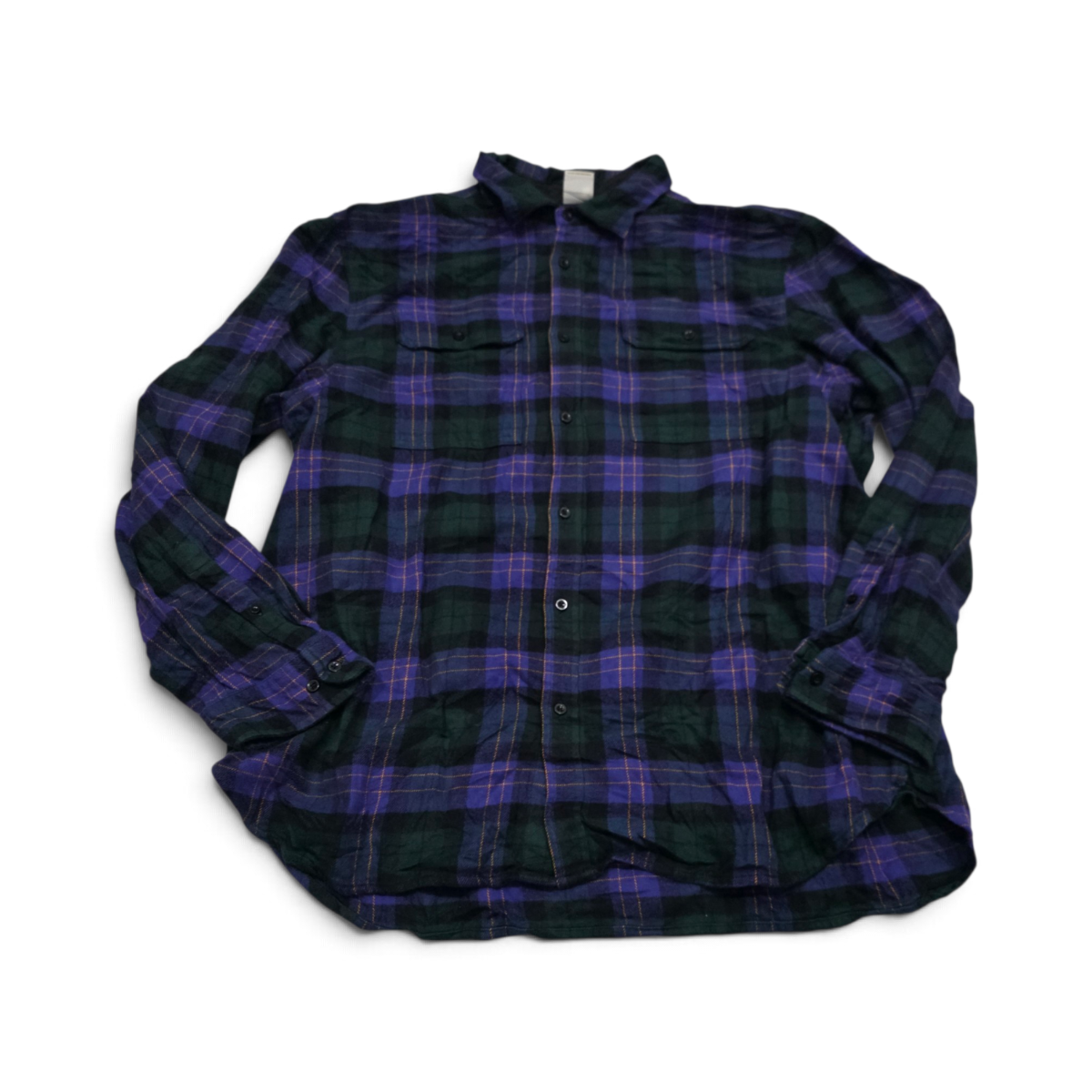 Camisa Franela The North Face 2xl Verde Y Morado